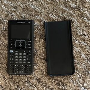 Texas Instruments TI-Nspire CX CAS in Black with Cover